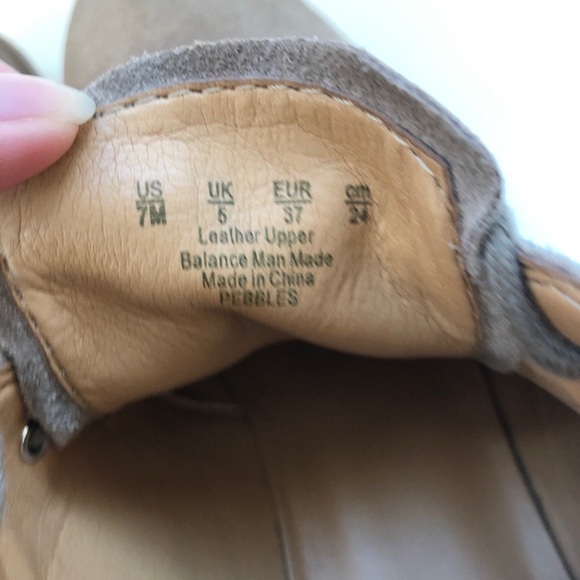 Franco Sarto Pebbles Lace Up Ankle Boots Size 7M - Picture 7 of 7